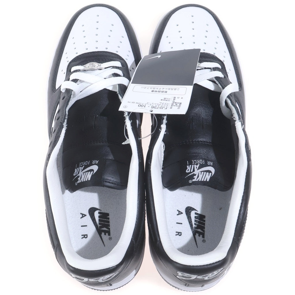 NIKE(ナイキ) AIR FORCE 1 LOW QS BLACKOUT FJ5756-100 テラー スクワッド エアフォース1 ロー QS ブラックアウト ローカットスニーカー ブラック/ホワイト US9.5/27.5cm FJ5756-100