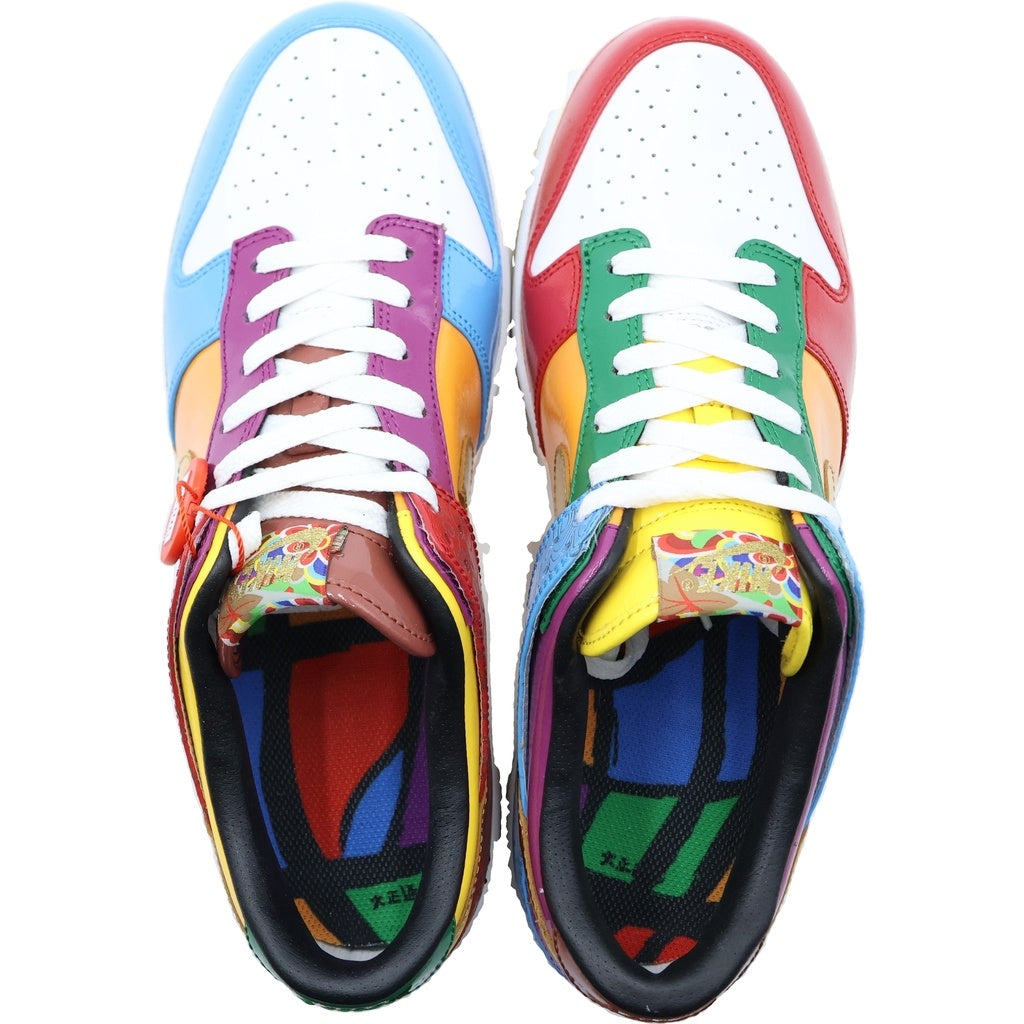 NIKE SB(ナイキエスビー) 【観賞用 2008年製】 DUNK LOW PREMIUM FUKUOKA YAMAKASA 323438-171 ダンク プレミアム 福岡 博多 山笠 ローカットスニーカー マルチ US9.5/27.5cm