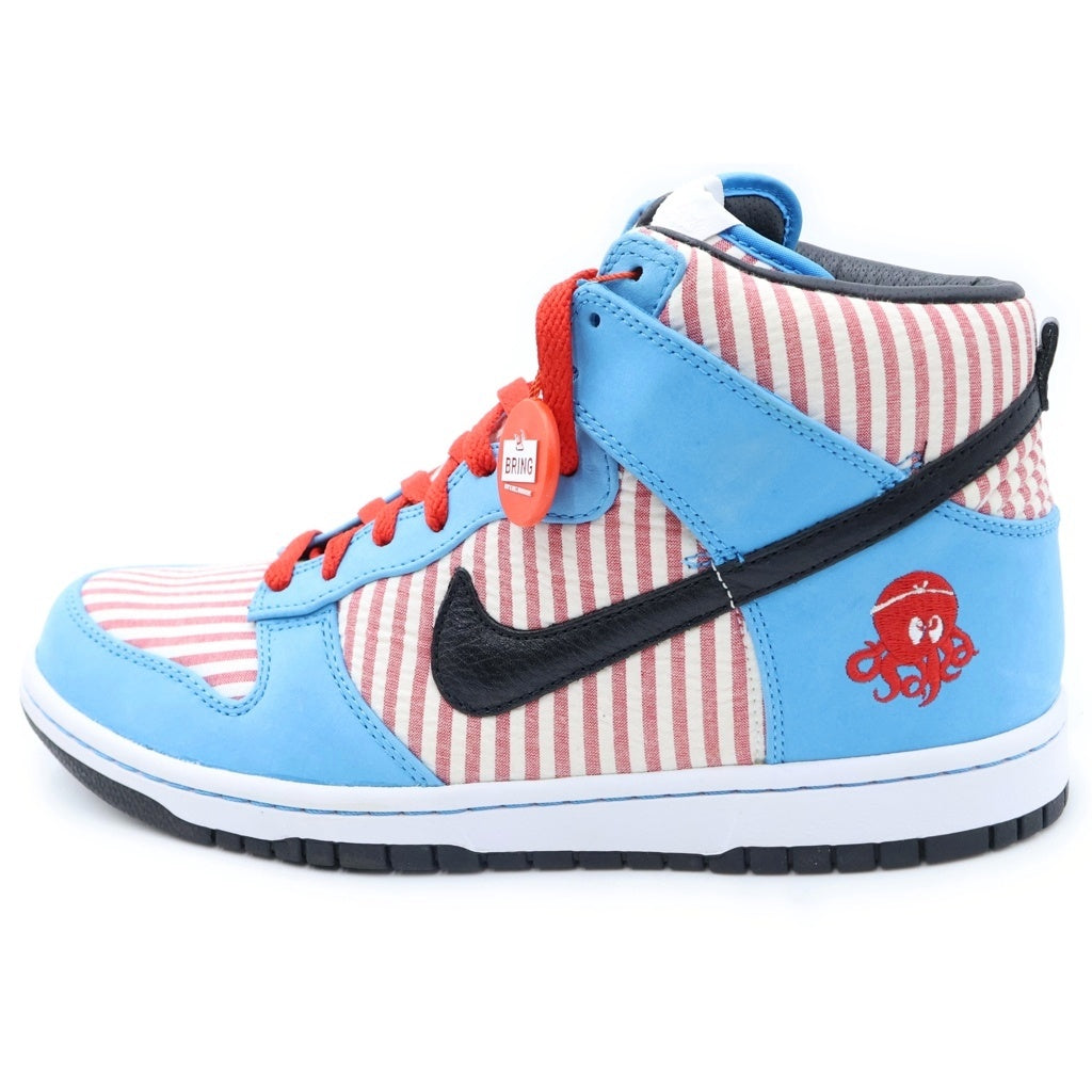 NIKE SB(ナイキエスビー) 【観賞用 2008年製】 DUNK HIGH PREMIUM OSAKA 323955-401 ダンク プレミアム 大阪 ハイカットスニーカー レッド/ホワイト/ブルー US9.5/27.5cm