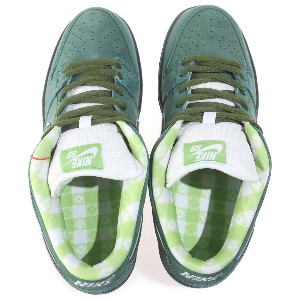 NIKE SB(ナイキエスビー) ×CONCEPTS DUNK LOW GREEN LOBSTER SPECIAL BOX BV1310-337 コンセプツ ダンク グリーンロブスター スペシャルボックス ローカットスニーカー