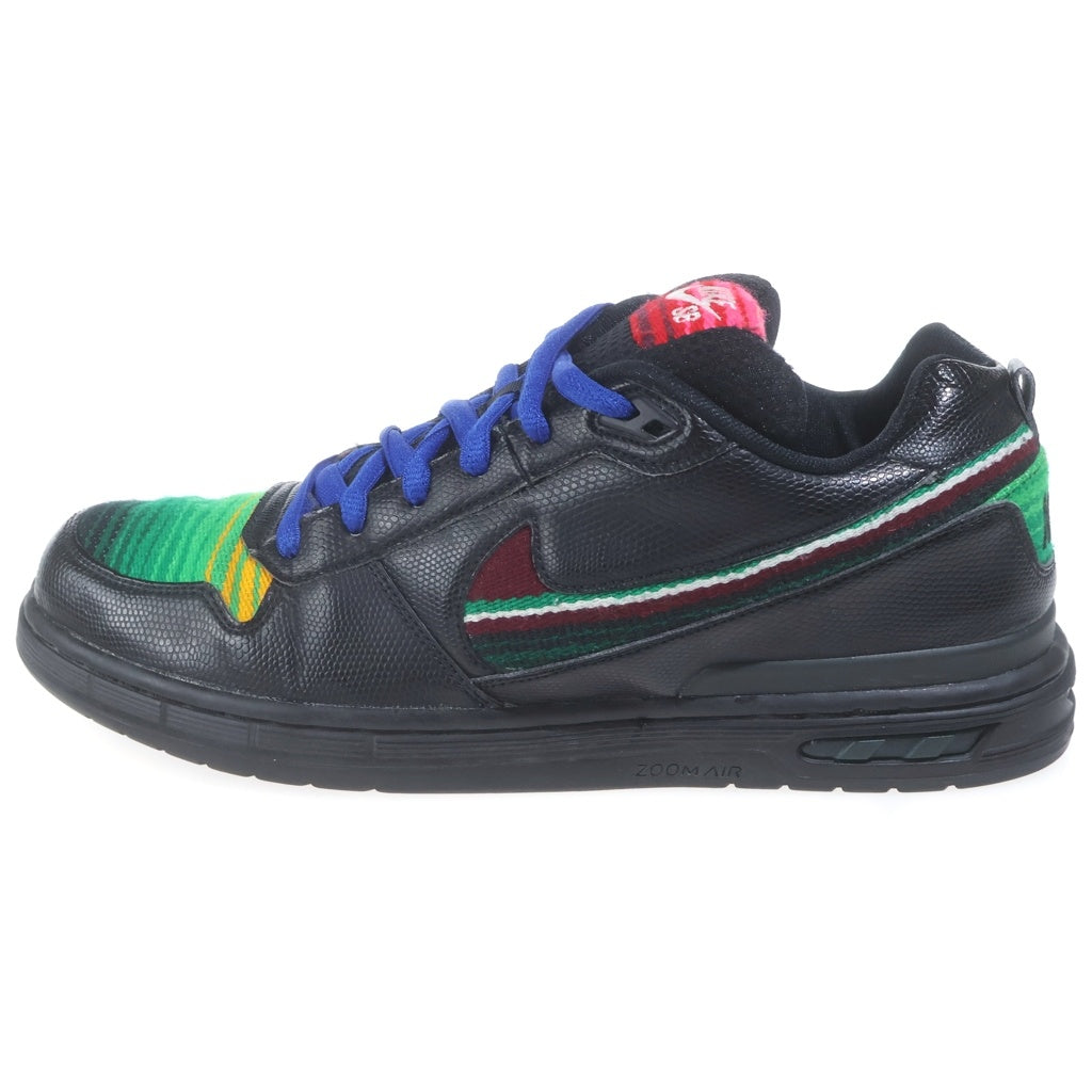 NIKE(ナイキ) 【観賞用 2005年製】PAUL RODRIGUEZ ZOOM AIR ELITE MICHAEL HERNANDEZ 312953-001 ポールロドリゲス ズームエア ローカットスニーカー ブラック US13/31cm 312953-001
