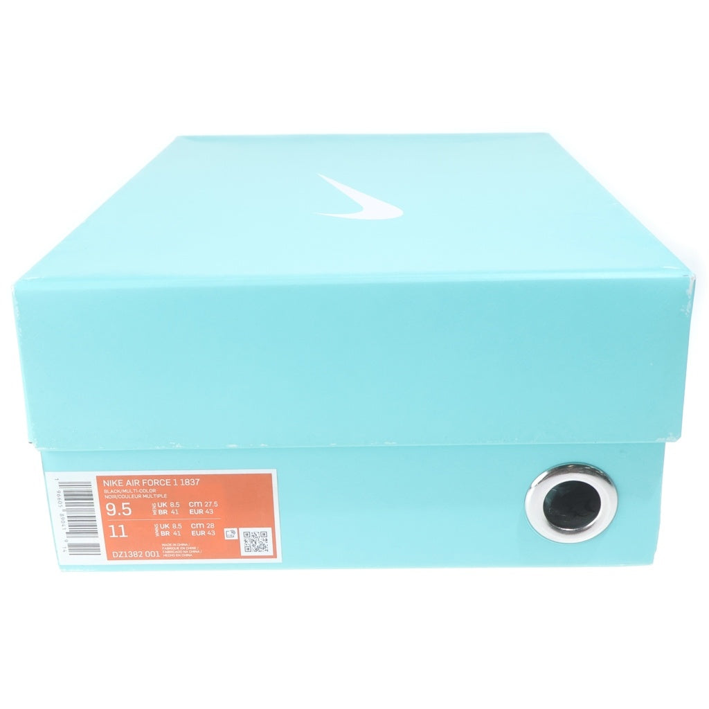 NIKE(ナイキ) ×TIFFANY&CO AIR FORCE 1 LOW 1837 DZ1382-001 ×ティファニー エアフォース1 ローカットスニーカー シューズ US9.5/27.5cm DZ1382-001