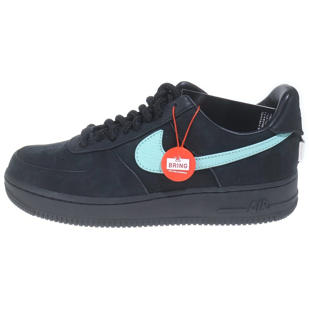 NIKE(ナイキ) ×TIFFANY&CO AIR FORCE 1 LOW 1837 DZ1382-001 ×ティファニー エアフォース1 ローカットスニーカー シューズ US9/27cm DZ1382-001
