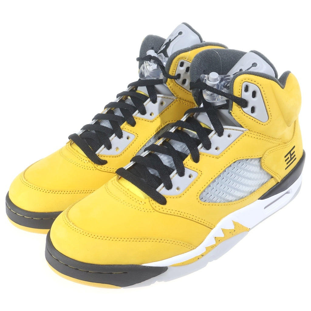 NIKE(ナイキ) AIR JORDAN5 RETRO TOKYO23 エアジョーダン5 レトロ トーキョー23 ハイカットスニーカー イエロー US9.5/27.5cm IO3372-700