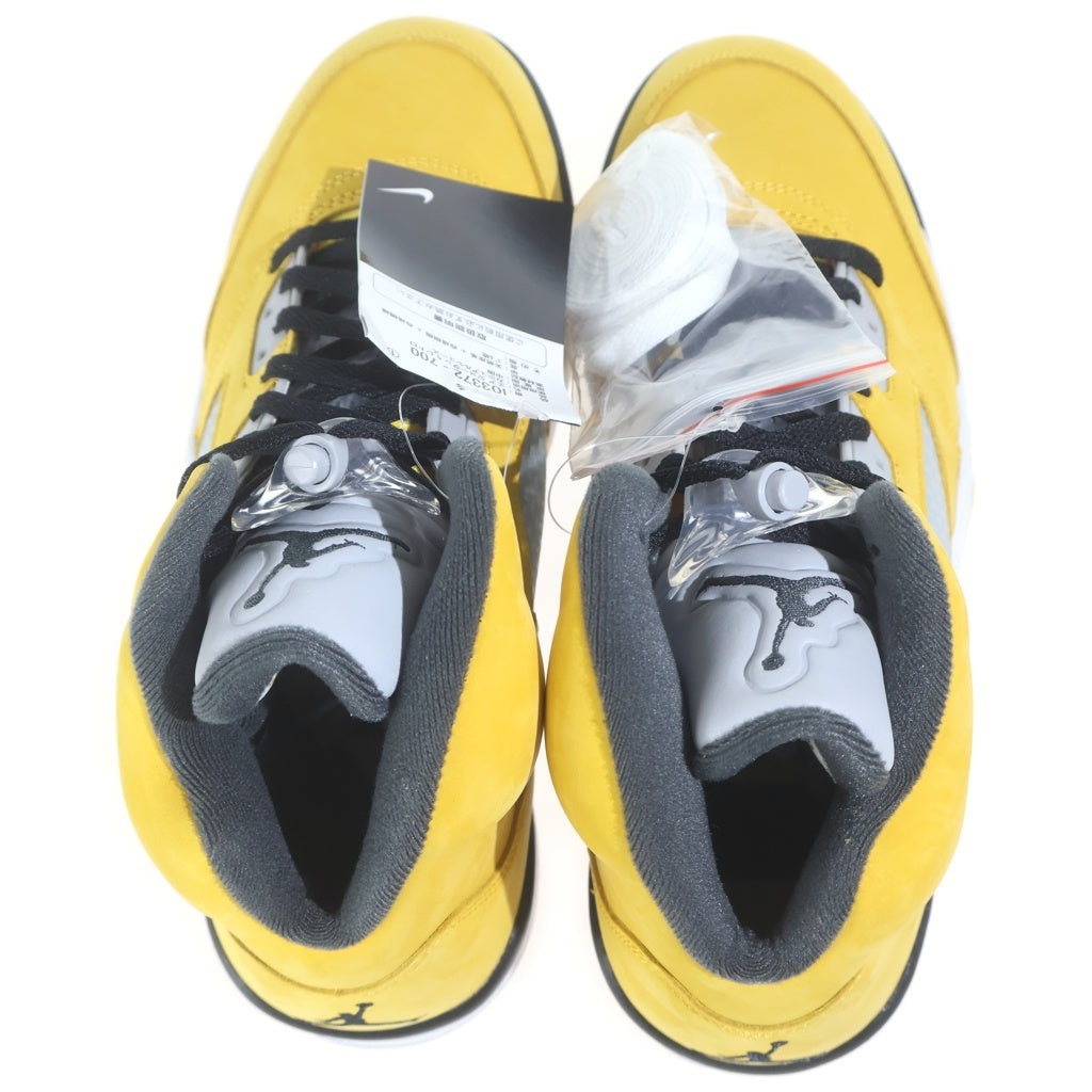 NIKE(ナイキ) AIR JORDAN5 RETRO TOKYO23 エアジョーダン5 レトロ トーキョー23 ハイカットスニーカー イエロー US9.5/27.5cm IO3372-700