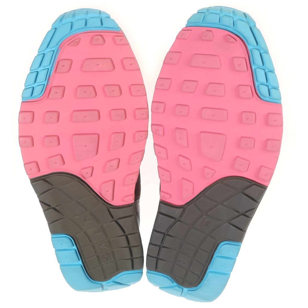 NIKE(ナイキ) ×Parra AIR MAX1 AMS AMSTERDAM パラ エアマックス1 アムステルダム ローカットスニーカー ピンク/ブラウン US9.5/27.5cm 313188-241