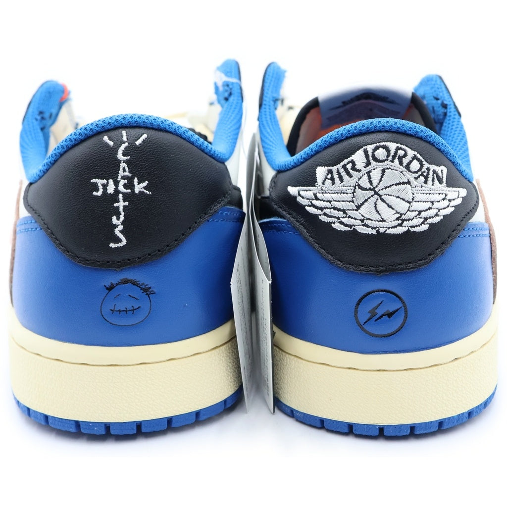 NIKE(ナイキ) ×TRAVIS SCOTT FRAGMENT DESIGN AIR JORDAN 1 LOW OG SP DM7866-140 エアジョーダン1 ローカットスニーカー ブルー US9.5/27.5m
