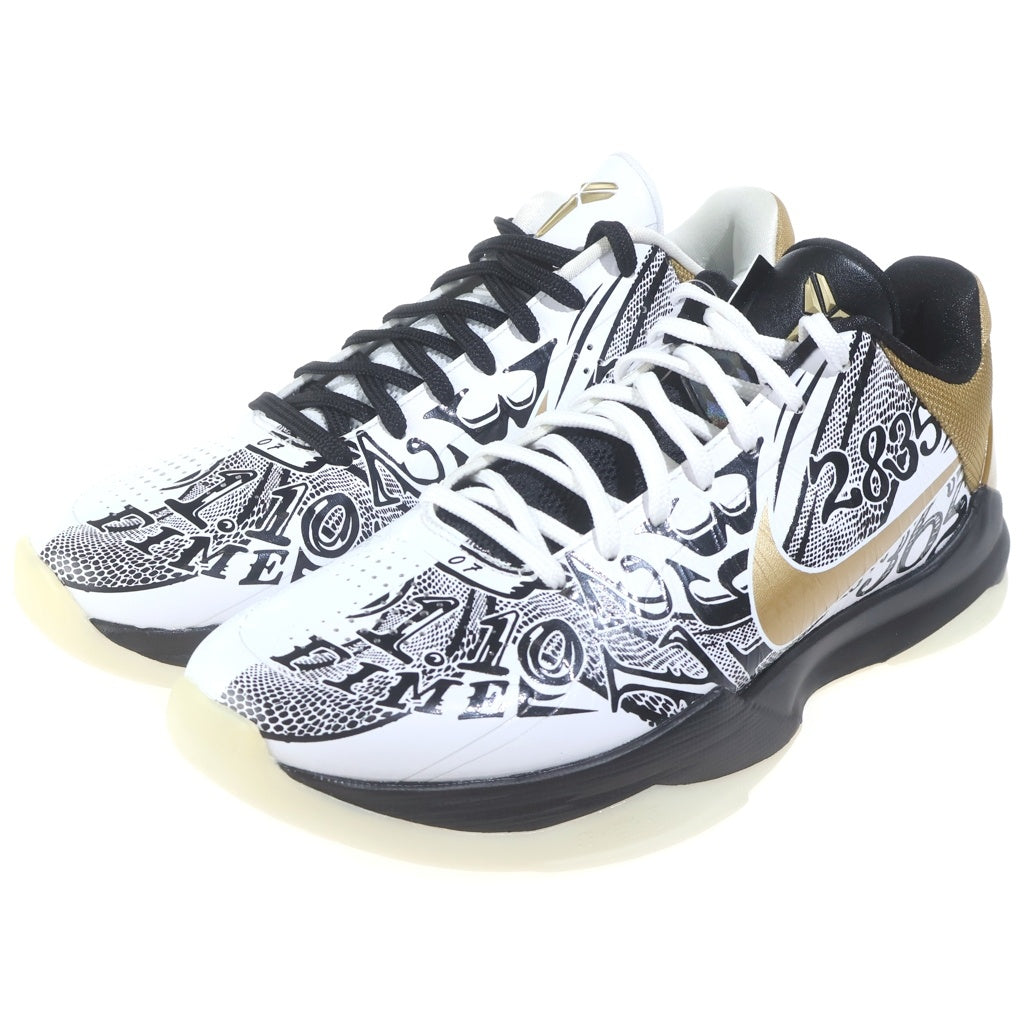 NIKE(ナイキ) KOBE 5 PROTRO BIG STAGE CT8014-100 コービー5 プロトロ ローカットスニーカー ホワイト/ブラック US9/27cm CT8014-100