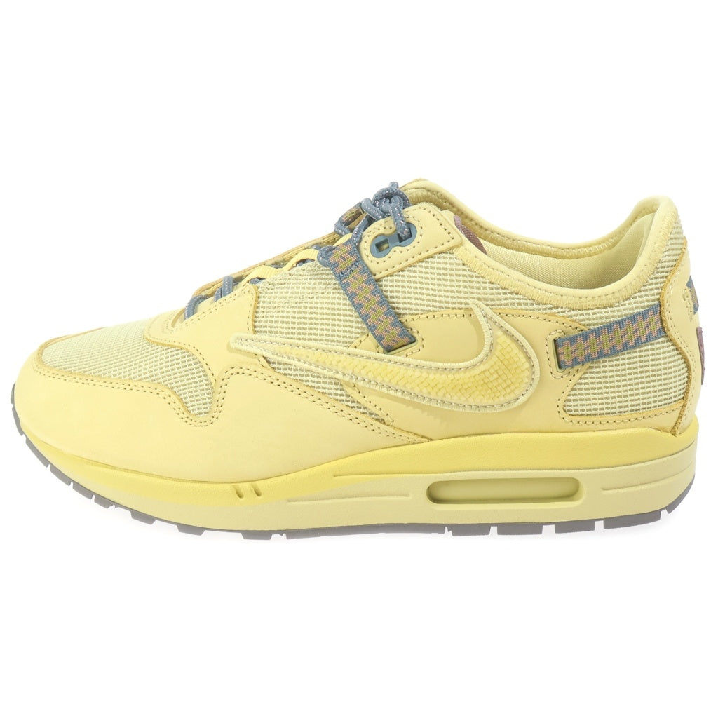 NIKE(ナイキ) ×TRAVIS SCOTT × NIKE AIR MAX 1 CACT.US GOLD トラヴィススコット エアマックス1 カクタスゴールド US9.5/27.5cm DO9392-700
