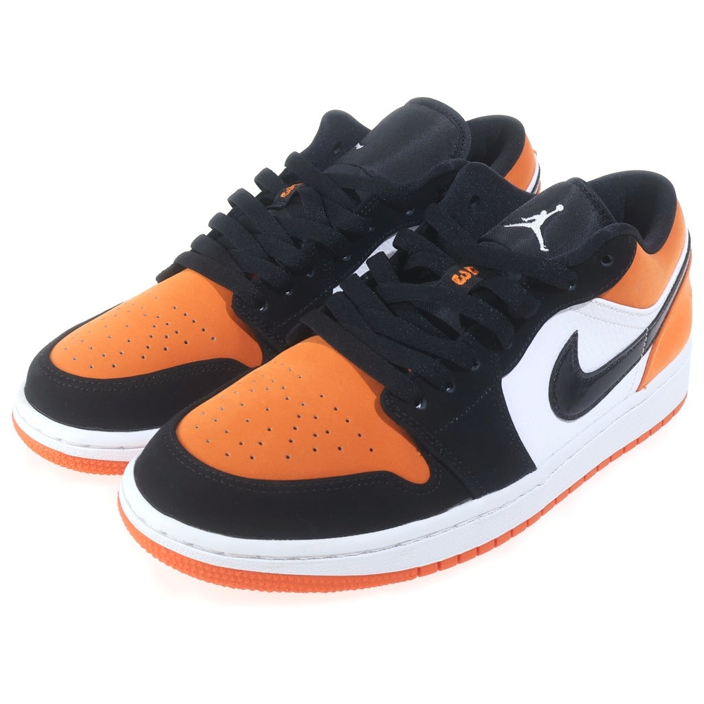 NIKE(ナイキ) AIR JORDAN 1 LOW SHATTERED BACKBOARD 553558-128 エアジョーダン1 ローカットスニーカー オレンジ/ホワイト US9/27cm