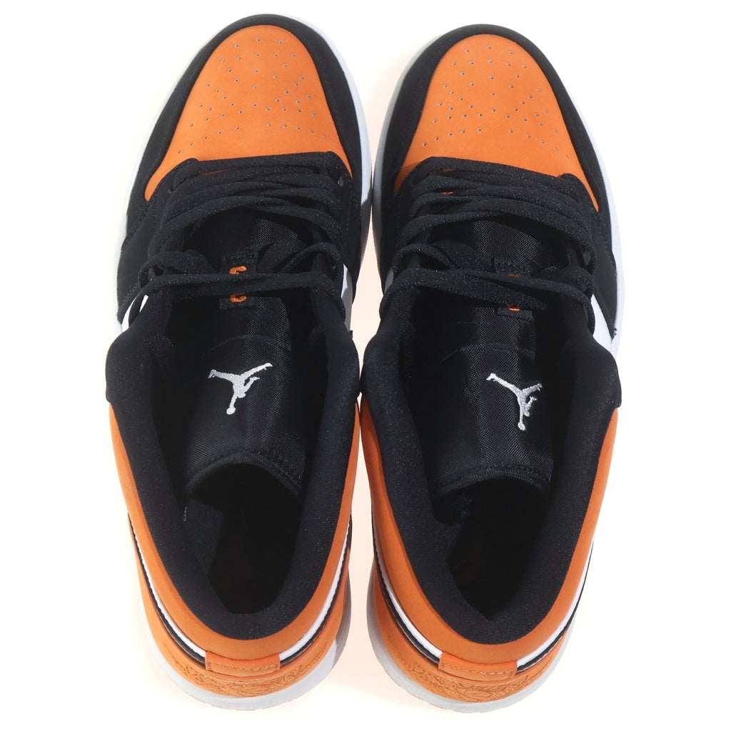 NIKE(ナイキ) AIR JORDAN 1 LOW SHATTERED BACKBOARD 553558-128 エアジョーダン1 ローカットスニーカー オレンジ/ホワイト US9/27cm