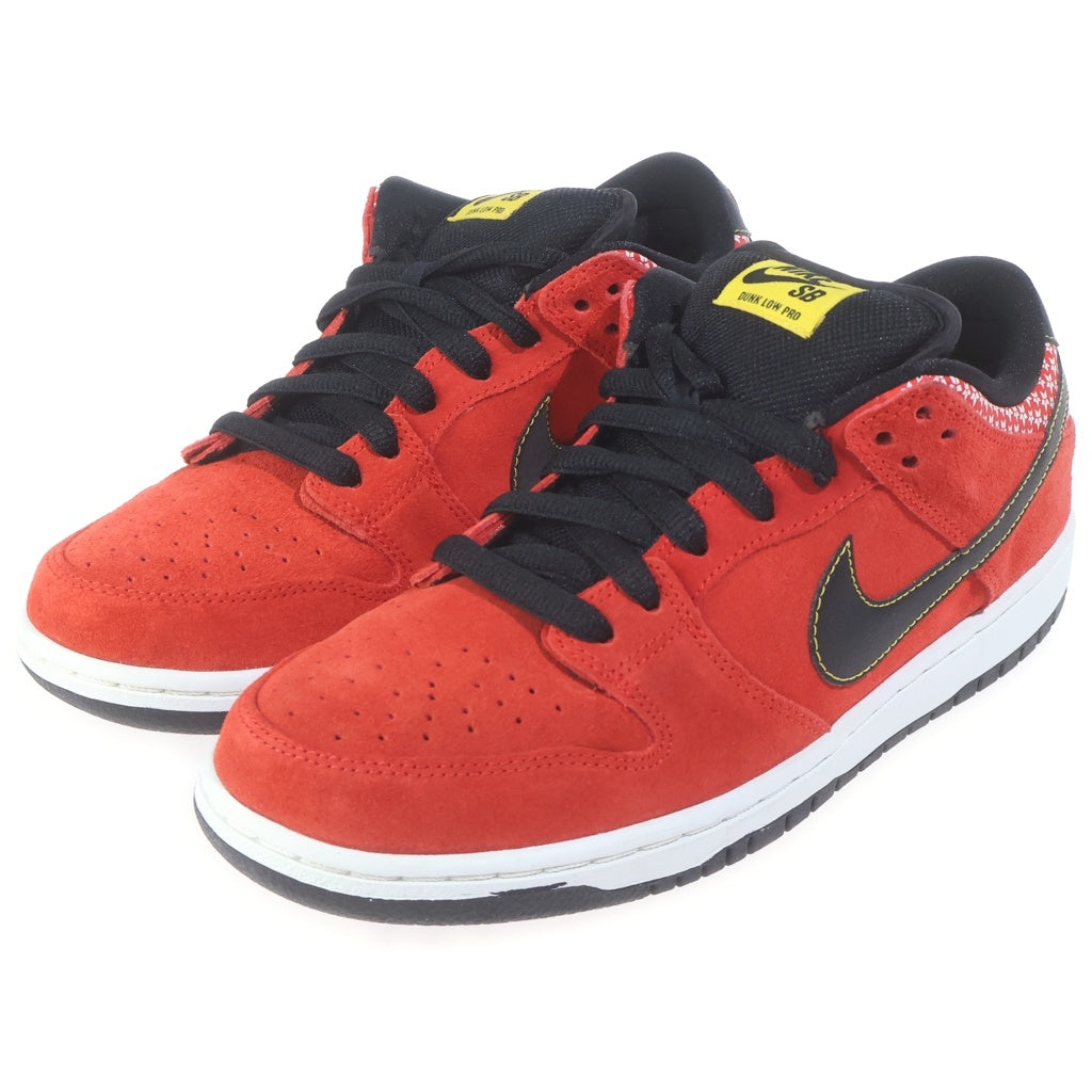 NIKE SB(ナイキエスビー) 【観賞用 2013年製】DUNK LOW RED FIRECRACKER 313170-602 ダンク ローカットスニーカー レッド US9.5/27.5cm 313170-602