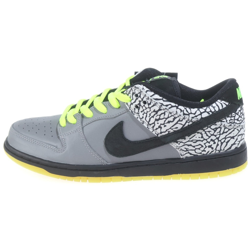 NIKE SB(ナイキエスビー) ×DJ CLARK KENT DUNK LOW 112 DJクラーク・ケント ダンク ローカットスニーカー イエロー/グレー US10/28cm 504750-017