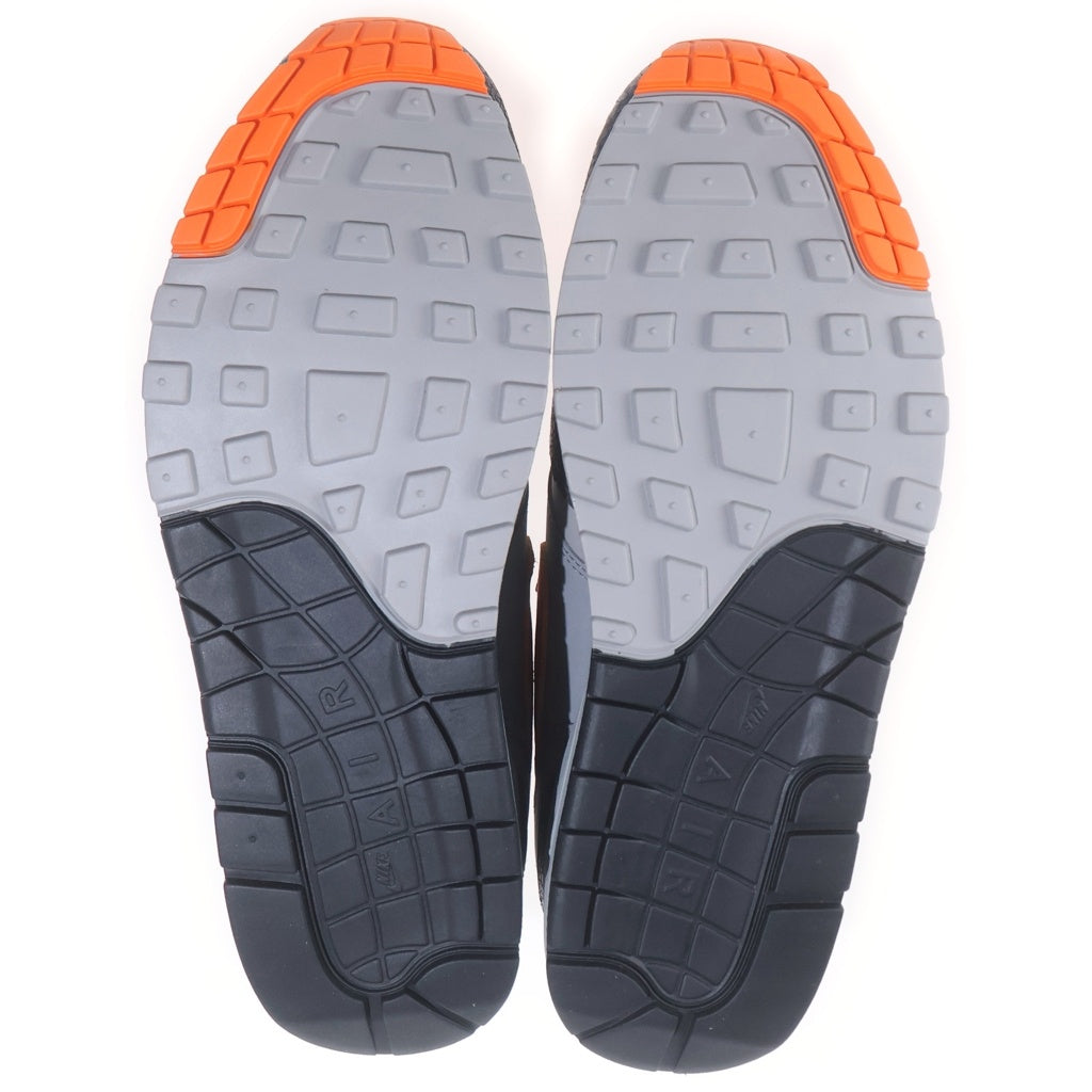 NIKE(ナイキ) ×HUF AIR JORDAN1 BRILLIANT ORANGE ハフ エアマックス1 ブリリアントオレンジ ローカットスニーカー オレンジ US9.5/27.5cm HF3713-001