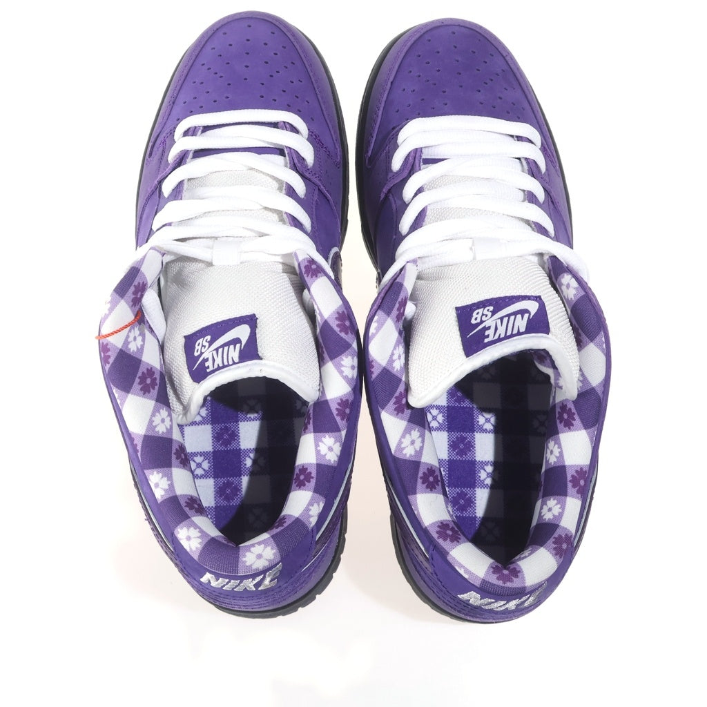 NIKE SB(ナイキエスビー) ×CONCEPTS DUNK LOW PURPLE LOBSTER SPECIAL BOX BV1310-555 コンセプツ ダンク ロブスター ローカットスニーカー スペシャルボックス パープル US9.5/27.5cm