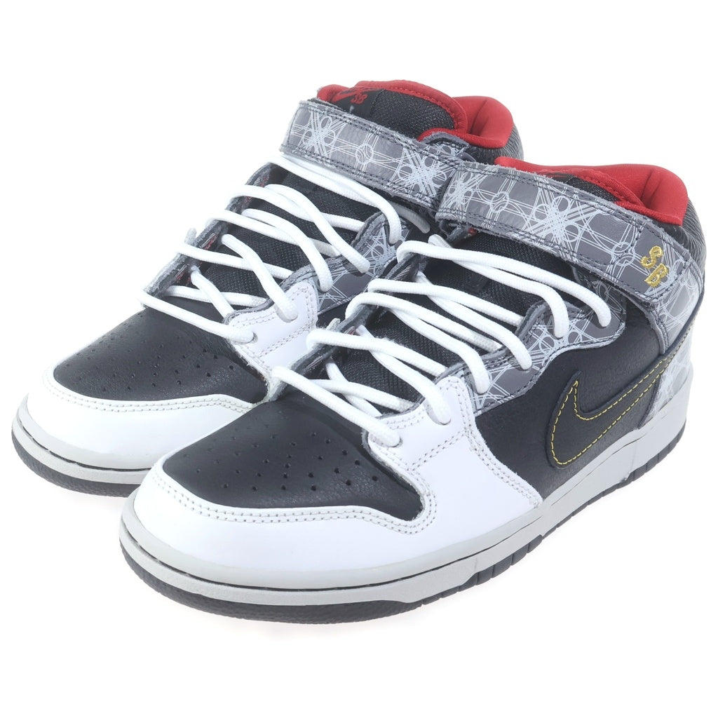 NIKE SB(ナイキエスビー) 【観賞用 2008年製】 DUNK MID BEIJING TRIUMVIR FLY 350677-001 ダンク ペキン トゥライアムヴァ フライ ミッドカットスニーカー マルチ US9/27cm