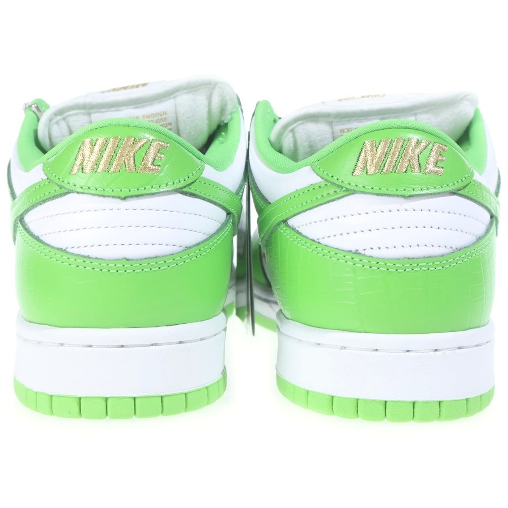 NIKE SB(ナイキエスビー) ×Supreme DUNK LOW OG QS GOLD STARS DH3228-101 シュプリーム ダンク ゴールド スターズ ローカットスニーカー グリーン/ホワイト US9.5/27.5cm