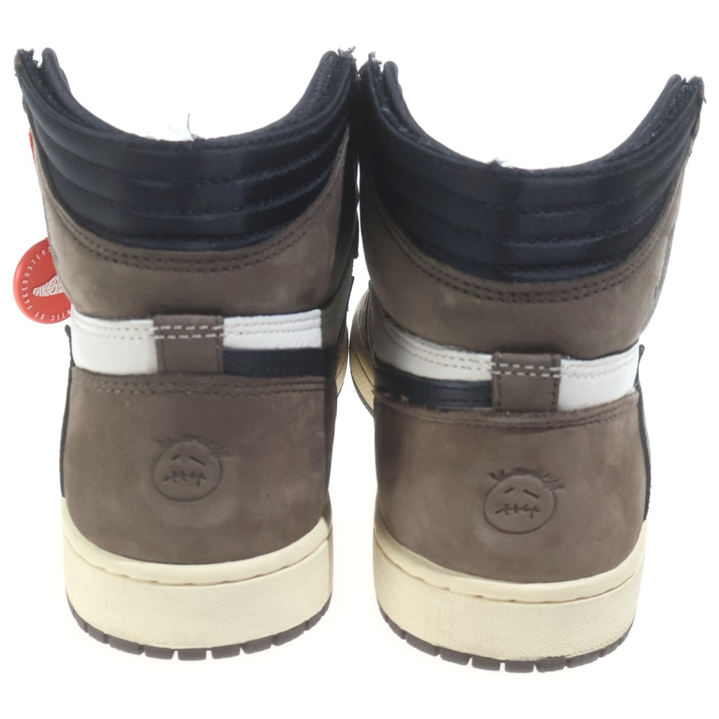 NIKE(ナイキ) ×Travis Scott AIR JORDAN1 RETRO HIGH OG TS SP CD4487-100 トラヴィススコット エアジョーダン1 レトロ ハイカットスニーカー