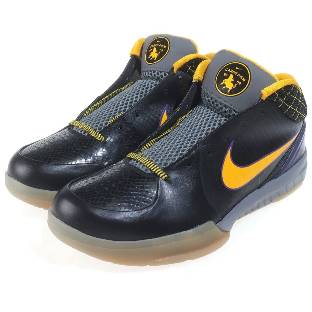 NIKE(ナイキ) 【観賞用 2008年製】 KOBE 4 CARPE DIEM コービー4 カルペ デニム ローカットスニーカーブ ラック/イエロー US10/28cm 344335-001