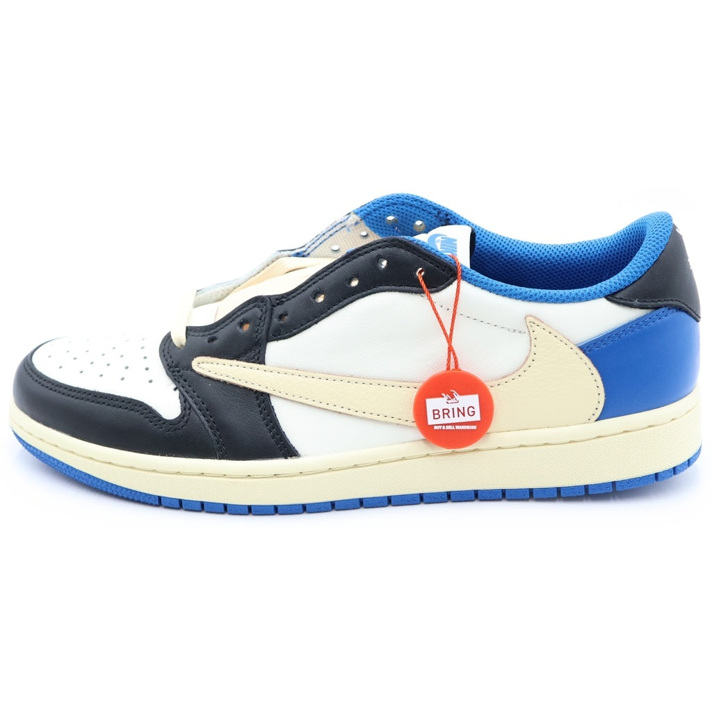 NIKE(ナイキ) ×TRAVIS SCOTT FRAGMENT DESIGN AIR JORDAN 1 LOW OG SP DM7866-140 エアジョーダン1 ローカットスニーカー ブルー US9.5/27.5m