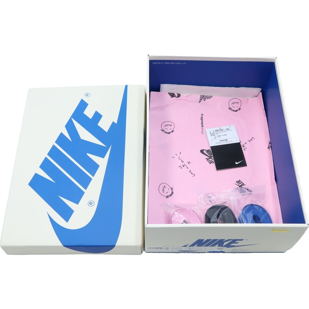 NIKE(ナイキ) ×TRAVIS SCOTT FRAGMENT DESIGN AIR JORDAN 1 LOW OG SP DM7866-140 エアジョーダン1 ローカットスニーカー ブルー US9.5/27.5m