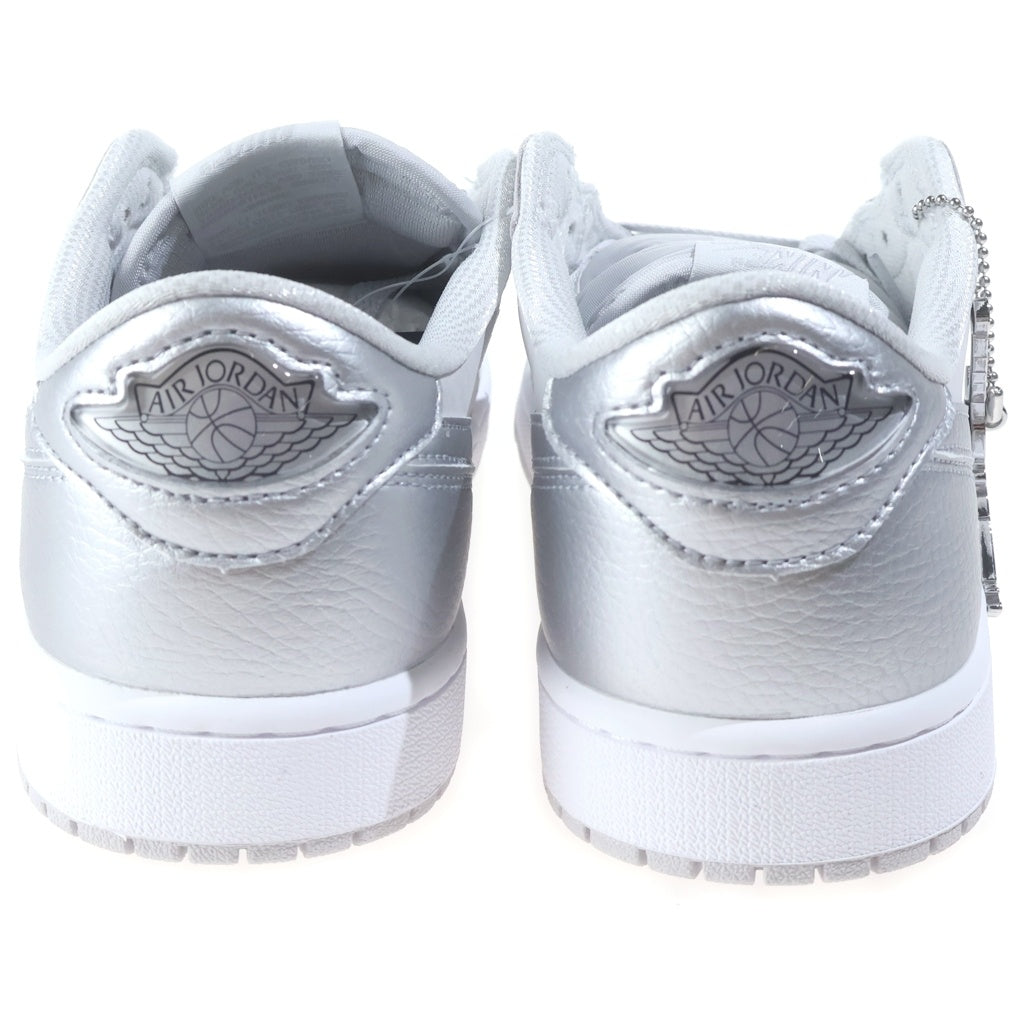 NIKE(ナイキ) AIR JORDAN 1 RETRO LOW OG METALLIC SILVER HM0365-002 エアジョーダン 1 ロー メタリックシルバー ローカットスニーカー US9.5/27.5cm HM0365-002