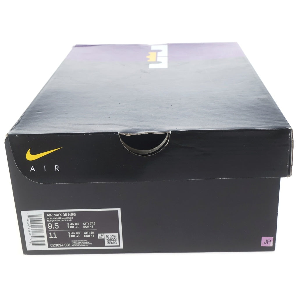 NIKE(ナイキ) AIR MAX 95 NRG LEBRON CZ3624-001 エアマックス95 エナジー レブロン ローカット スニーカー イエロー/パープル US9.5/27.5cm