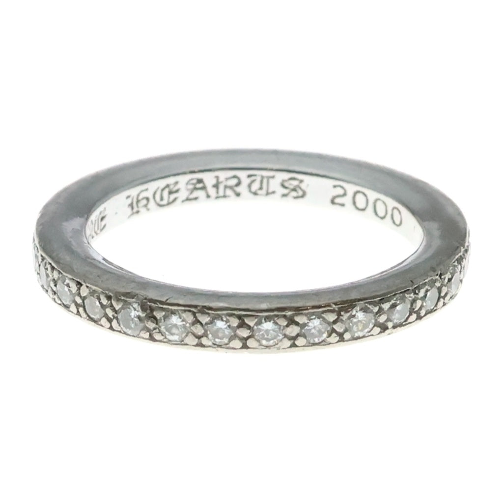 CHROME HEARTS(クロムハーツ) TFLリング ペア ダイヤ&ブラックダイヤ パヴェカスタム