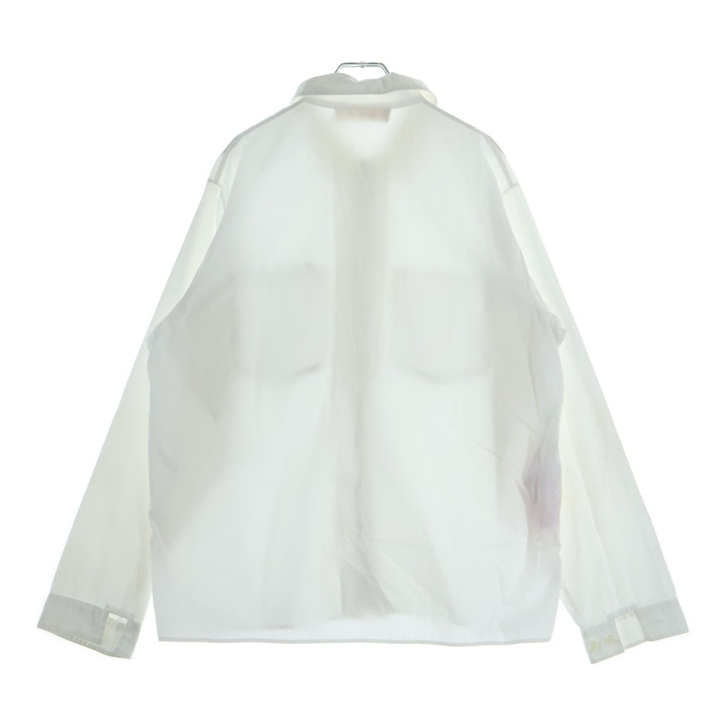 MARNI(マルニ) 25AW ジップアップ 長袖シャツ ホワイト CUMU0297P0