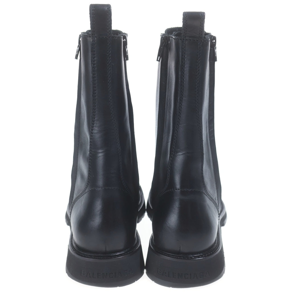 BALENCIAGA(バレンシアガ) TRUCK LACE-UP BOOTS ブルレザー トラック レースアップ ハイカットブーツ レディース ブラック 844938