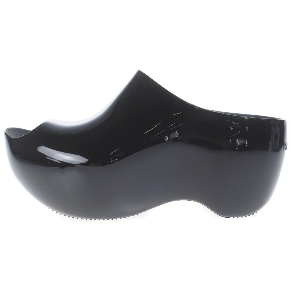 BALENCIAGA(バレンシアガ) 24SS TECHNO SLIDE テクノスライド ラバー素材 プラットフォーム サンダル レディース ブラック 787876