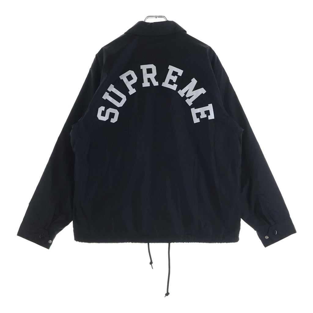 SUPREME(シュプリーム) 24SS ×Champion Coaches Jacket チャンピオン コーチジャケット ブラック -