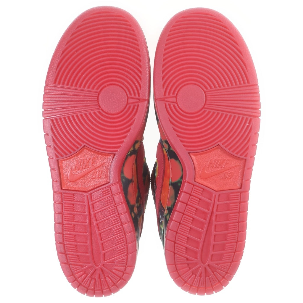 NIKE SB(ナイキエスビー) ×The Wizard of Oz DUNK LOW Poppy Field FZ1291-600 オズの魔法使い ダンク ポピーフィールド ローカットスニーカー レッド US9.5/27.5cm