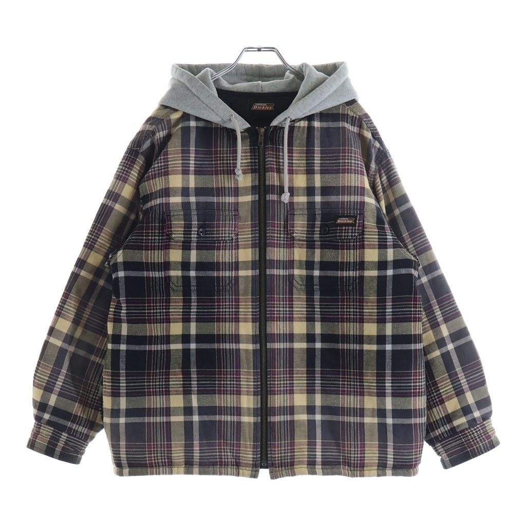 SUPREME(シュプリーム) 23AW ×Dickies Plaid Hooded Zip Up Shirt ディッキーズ プレイド フーディー ジップアップ シャツジャケット パーカー マルチ -