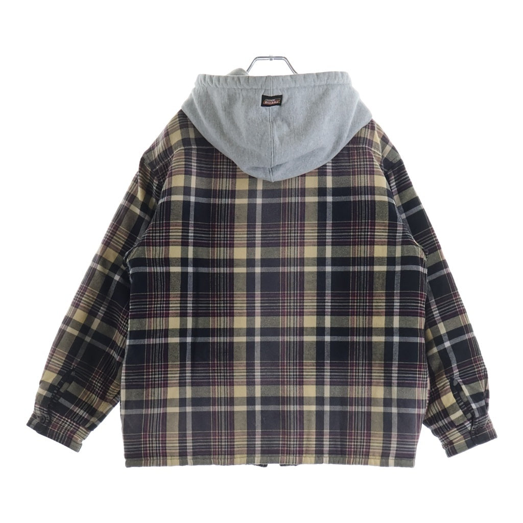 SUPREME(シュプリーム) 23AW ×Dickies Plaid Hooded Zip Up Shirt ディッキーズ プレイド フーディー ジップアップ シャツジャケット パーカー マルチ -