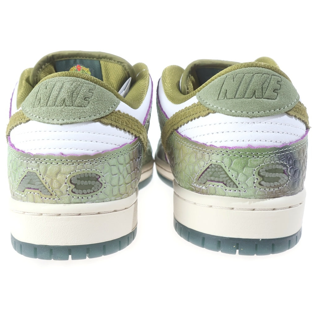 NIKE SB(ナイキエスビー) ×ALEXIS SABLONE DUNK LOW PRO HJ3386-300 アレクシスアルビノ ダンクプロ ローカットスニーカー ホワイト/グリーン US9.5/27.5cm