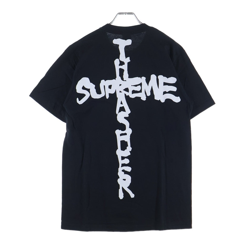 SUPREME(シュプリーム) 24AW ×Thrasher Cross Tee スラッシャー クロス 半袖Tシャツ ブラック -