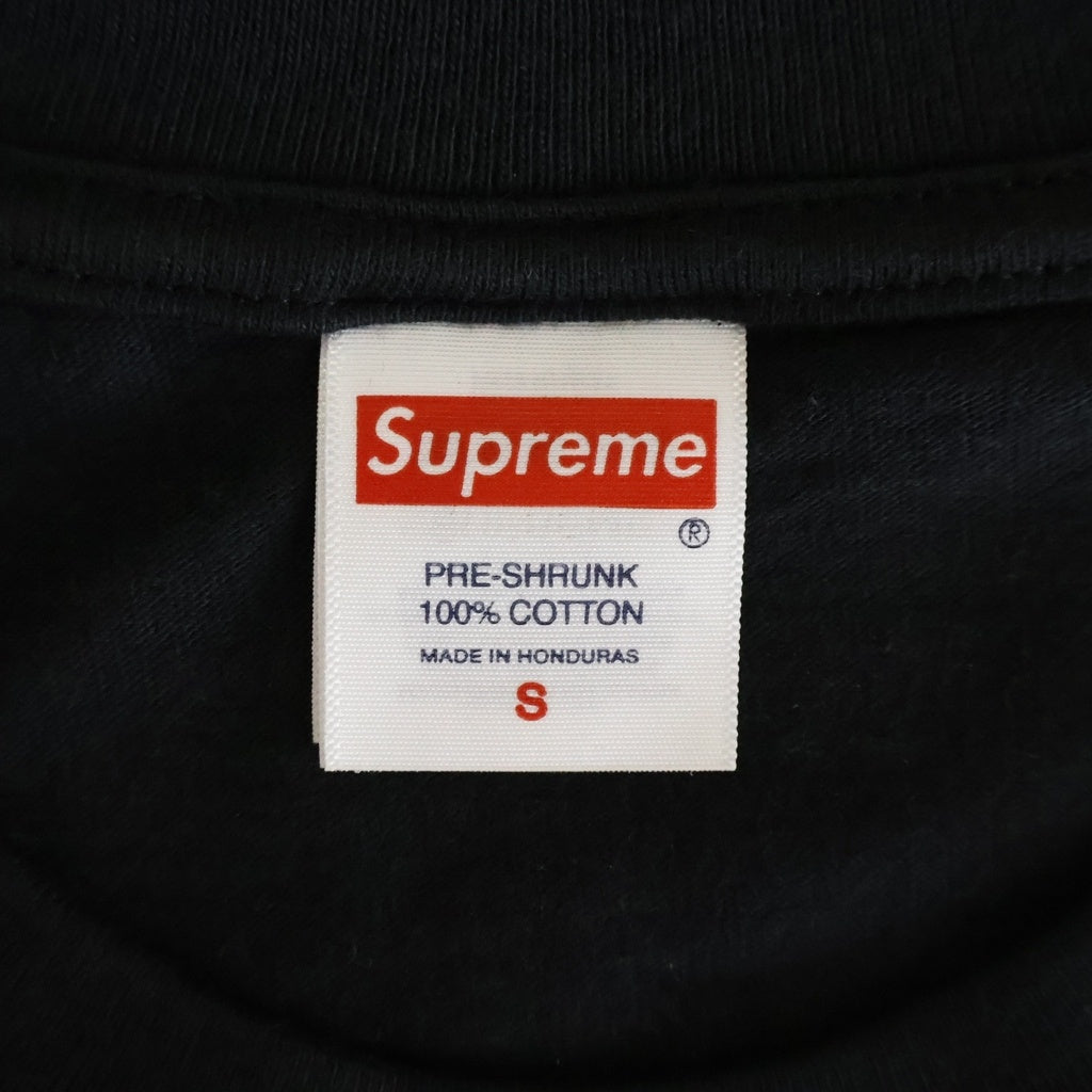 SUPREME(シュプリーム) 24AW ×Thrasher Cross Tee スラッシャー クロス 半袖Tシャツ ブラック -