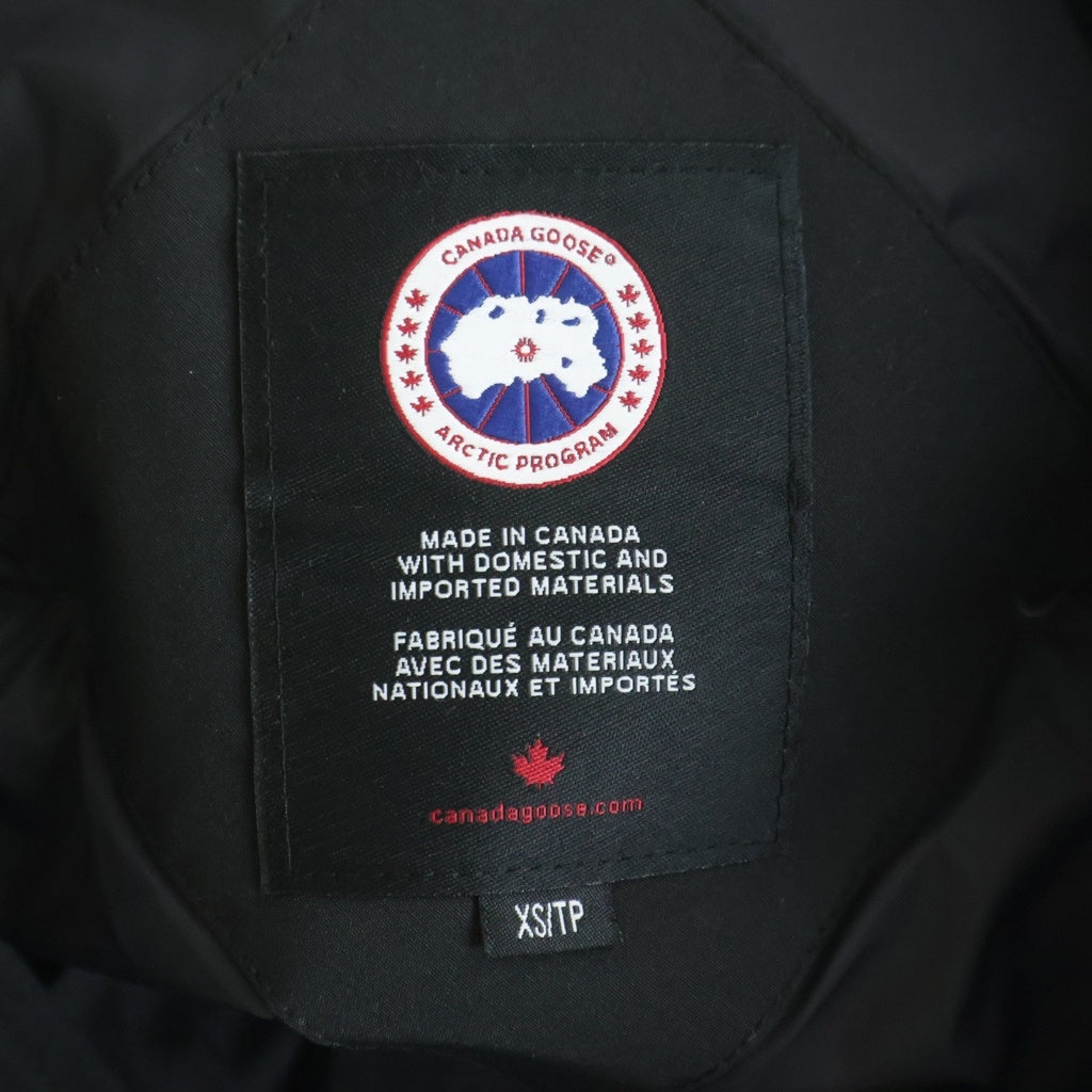 CANADA GOOSE(カナダグース) CONSTABLE PARKA コンスタブル フラップポケット フーデッド ジップアップ ダウン ジャケット ブラック 4071M 4071M