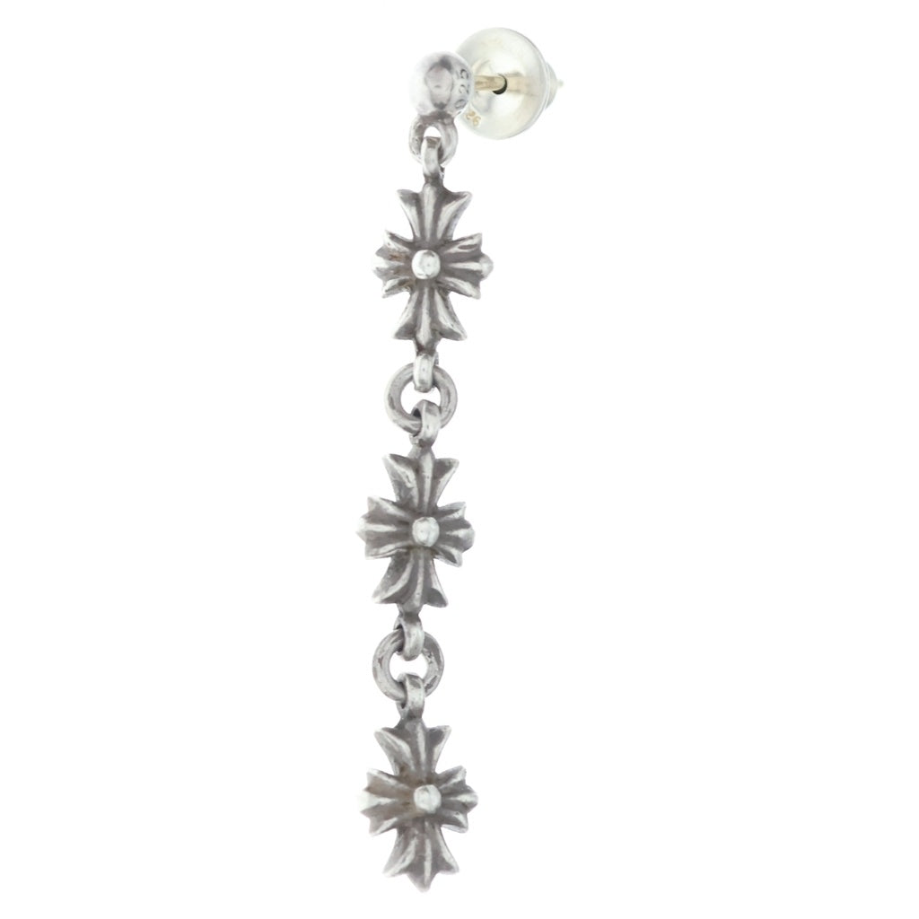 CHROME HEARTS(クロムハーツ) TINY E CH PLS 3 タイニーECHプラス3ドロップ ピアス シルバー BCA116