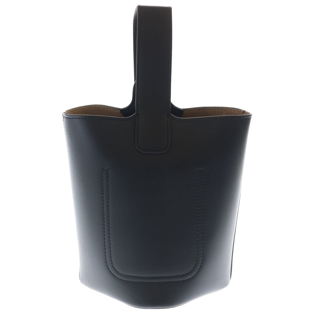 LOEWE(ロエベ) ペブル バケットバッグミニ レザー ゴールド金具 2WAY ハンドバッグ ショルダーバッグ ブラック AANBBBMX01 レディース