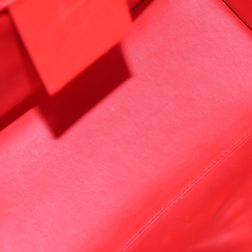 CHRISTIAN LOUBOUTIN(クリスチャンルブタン) PALOMA MEDIUM 2WAY パロマ ミディアム トートバッグ スタッズ パテントレザー ハンドバッグ ショルダーバッグ ホワイト レディース