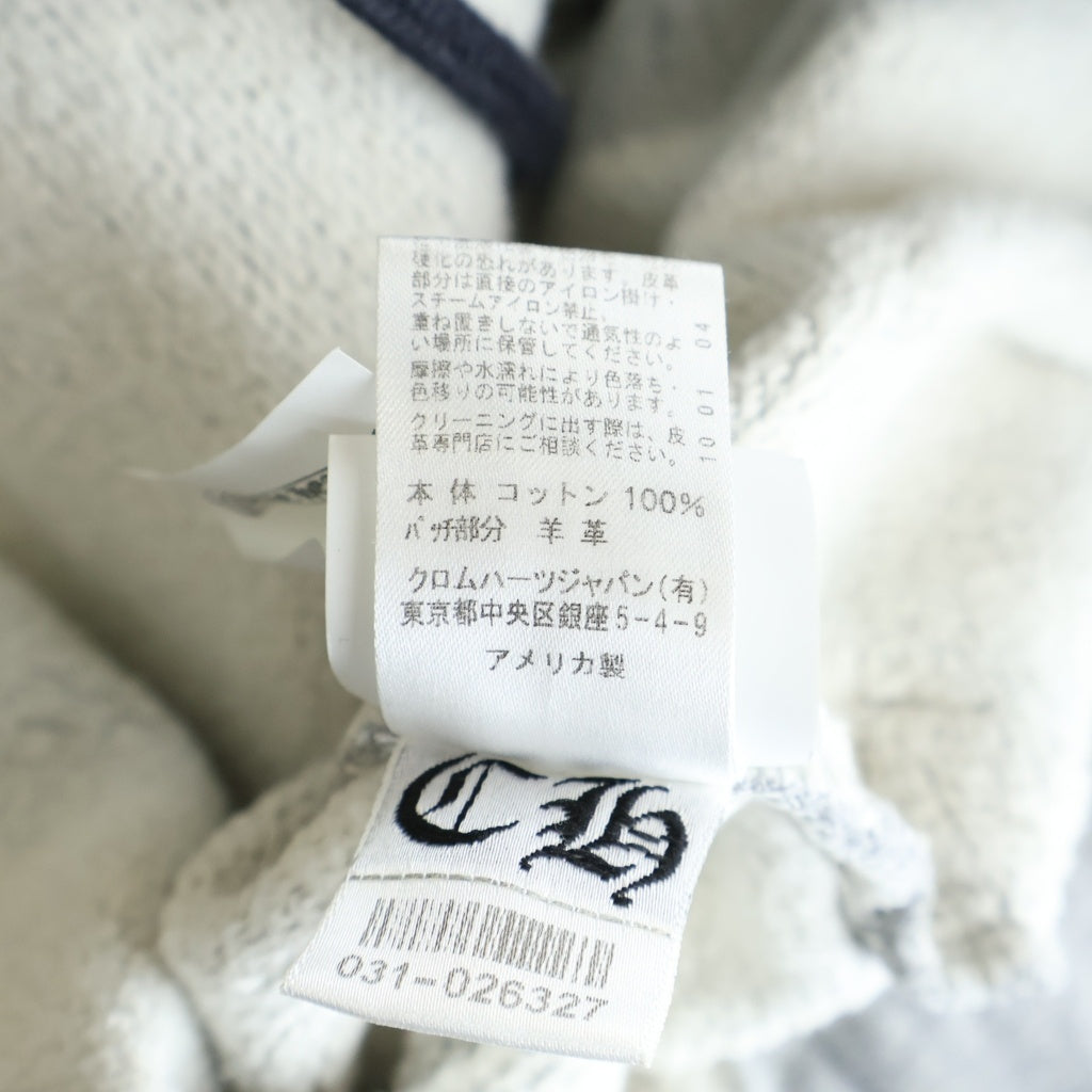CHROME HEARTS(クロムハーツ) Y NOT SWT PNT ワイノット クロスパッチ スウェットパンツ グレー