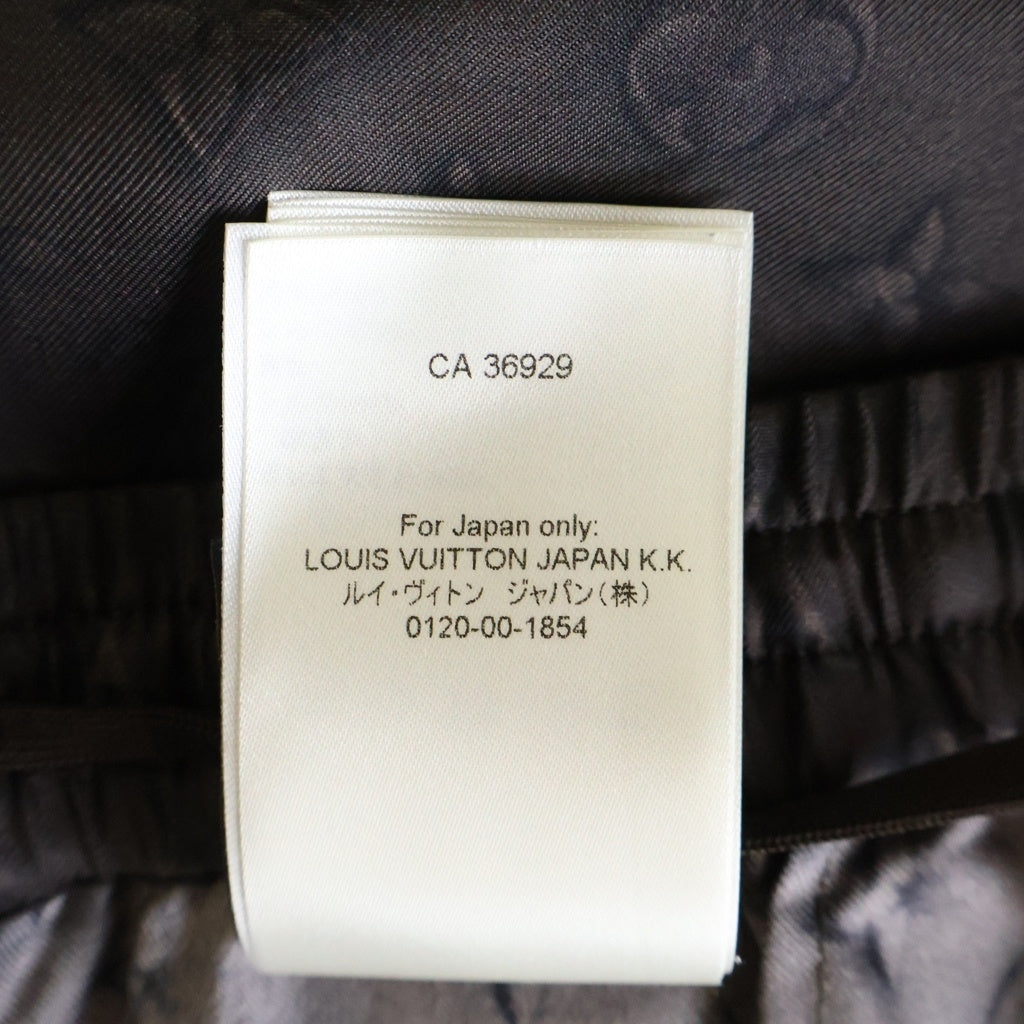 LOUIS VUITTON(ルイヴィトン) 25SS モノグラム 総柄 シルク ショートパンツ ハーフパンツ ショーツ ブラウン RM251M SSP HSP71W
