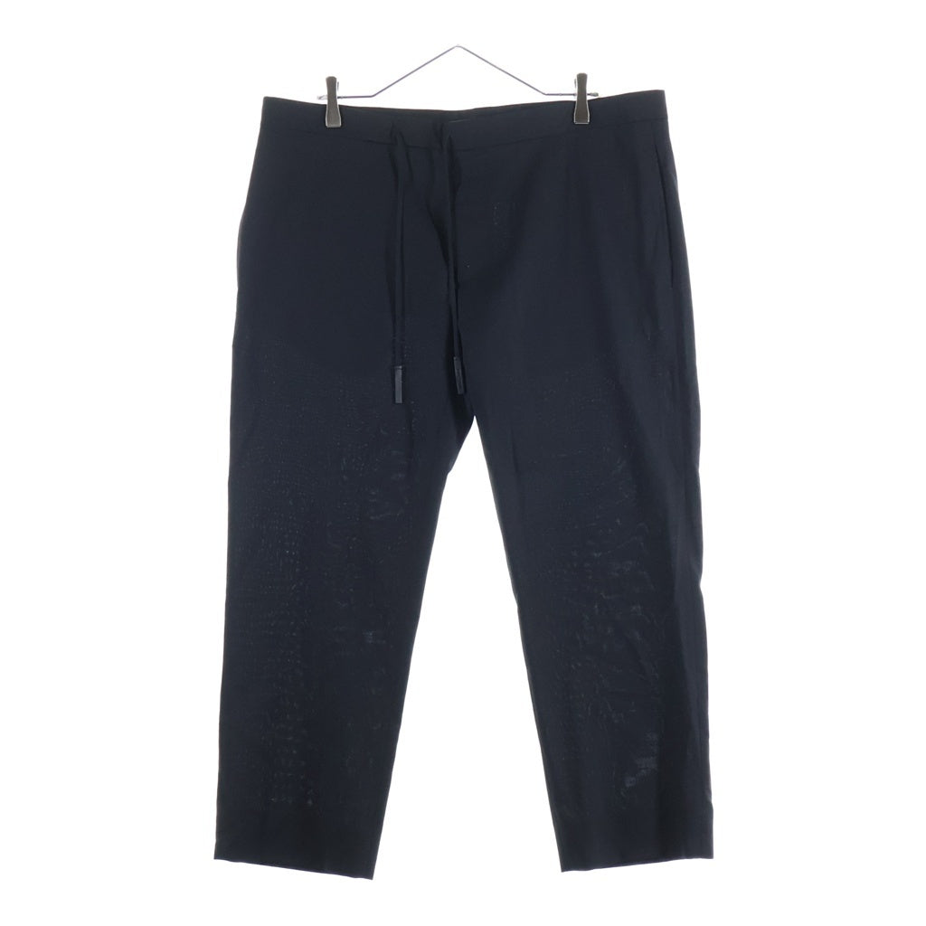 Maison Margiela(メゾンマルジェラ) 24AW ドローストリング トラウザー スラックスパンツ ブラック S50KA0530 S44330