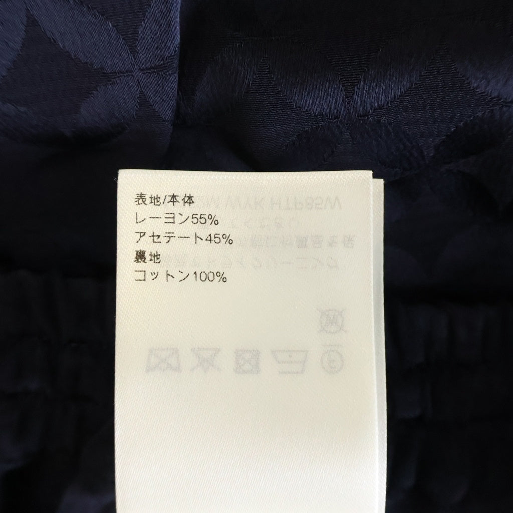 LOUIS VUITTON(ルイヴィトン) 25AW モノグラム グラフィック ジャガード 総柄 レーヨン ハーフパンツ ショートパンツ ショーツ ネイビー RM252M WYK HTP85W