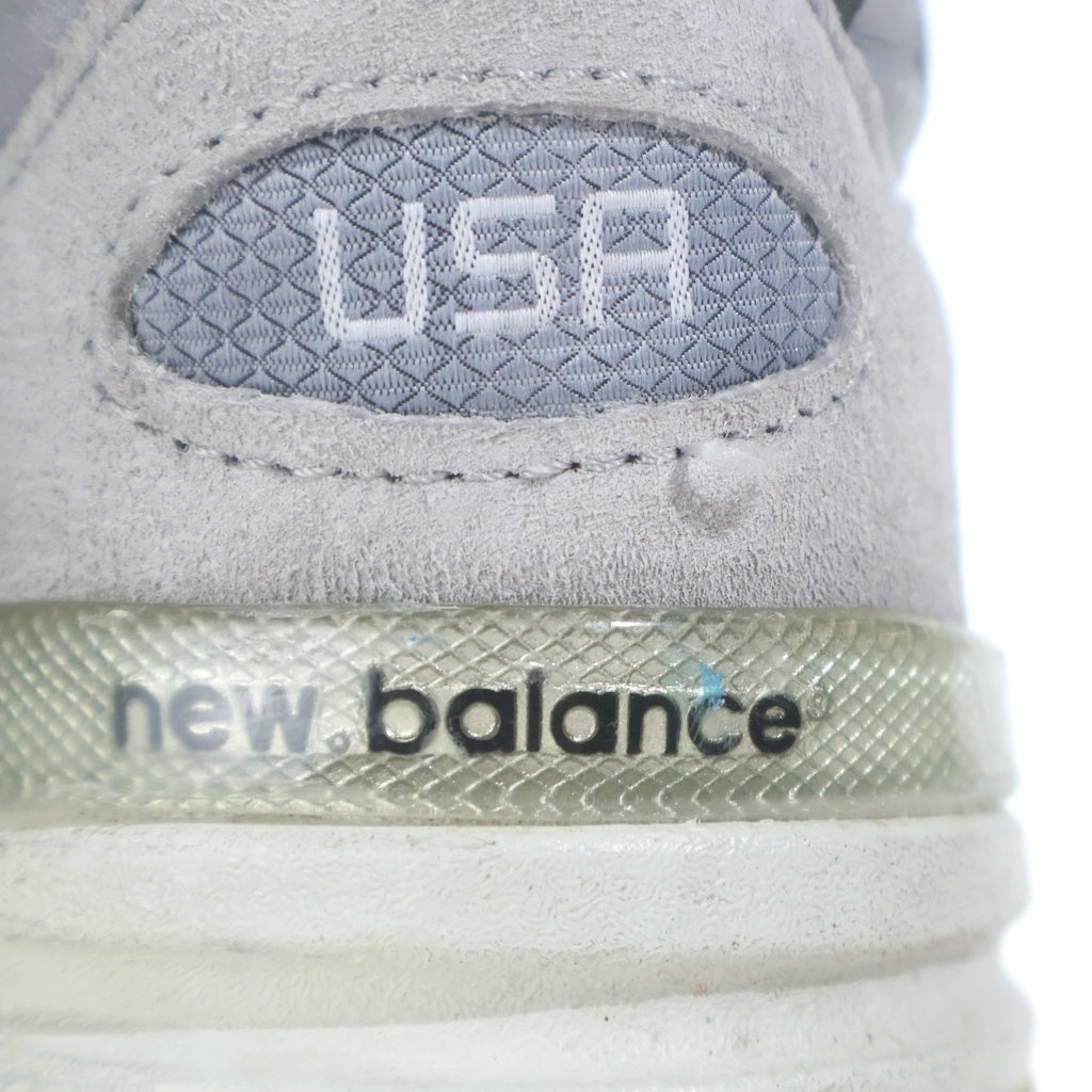New Balance(ニューバランス) M992GR 992 ローカットスニーカー メッシュ グレー US8/26cm