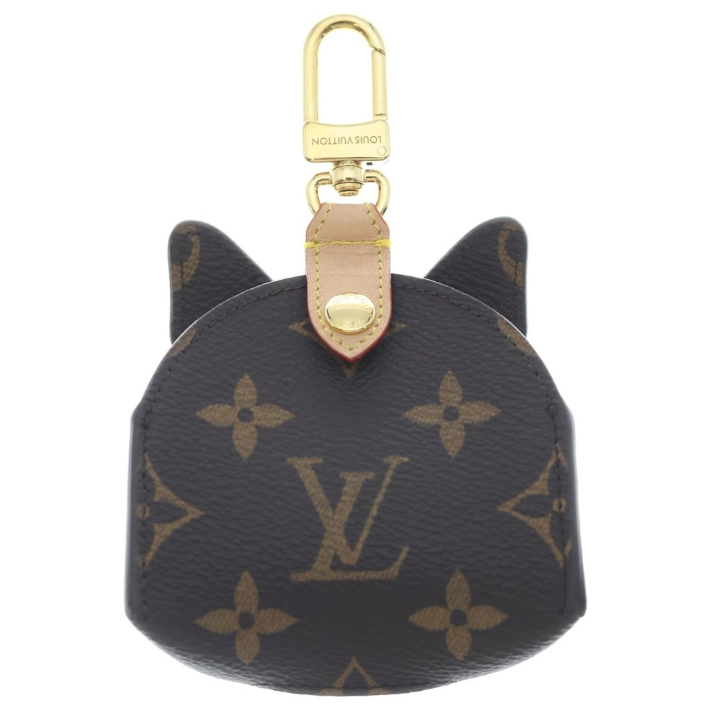 LOUIS VUITTON(ルイヴィトン) ドッグ バッグ ホルダー シバ モノグラム キーチャーム ブラウン GI1437