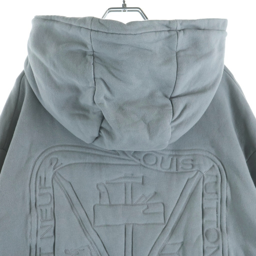LOUIS VUITTON(ルイヴィトン) 19AW 3D パデッドエンブロイダリー フーデッド プルオーバー スウェットパーカー RM192 OZW HHY76W
