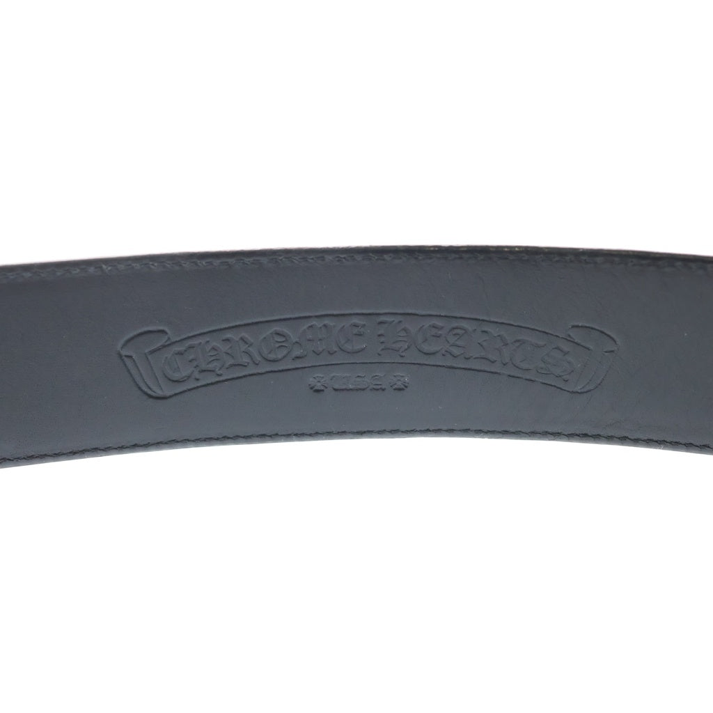 CHROME HEARTS(クロムハーツ) BLT CLT ROLLER 3PC 3PCケルティックローラー レザーベルト ブラック